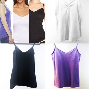 🎉🎉SOLD🎉🎉3 Cami’s American Apparel Rue21 Old Navy Size:M